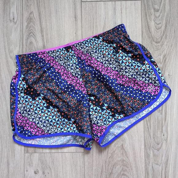 Victoria's Secret Player Run Shorts Geo Multi Color Medium - Picture 1 of 4